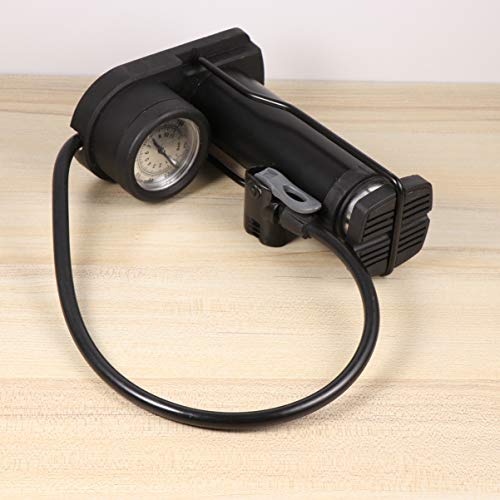 Bomba de pé BESPORTBLE com barômetro de alta pressão mini bomba de piso de pneu de bicicleta de liga