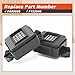 Mhrxusd 2 Pcs FA09050 Printer Capping Top Station Black Compatible with Epson XP600 TX800 TX810 TX820 TX710 DX8 DX10 Printhead Replace F192040