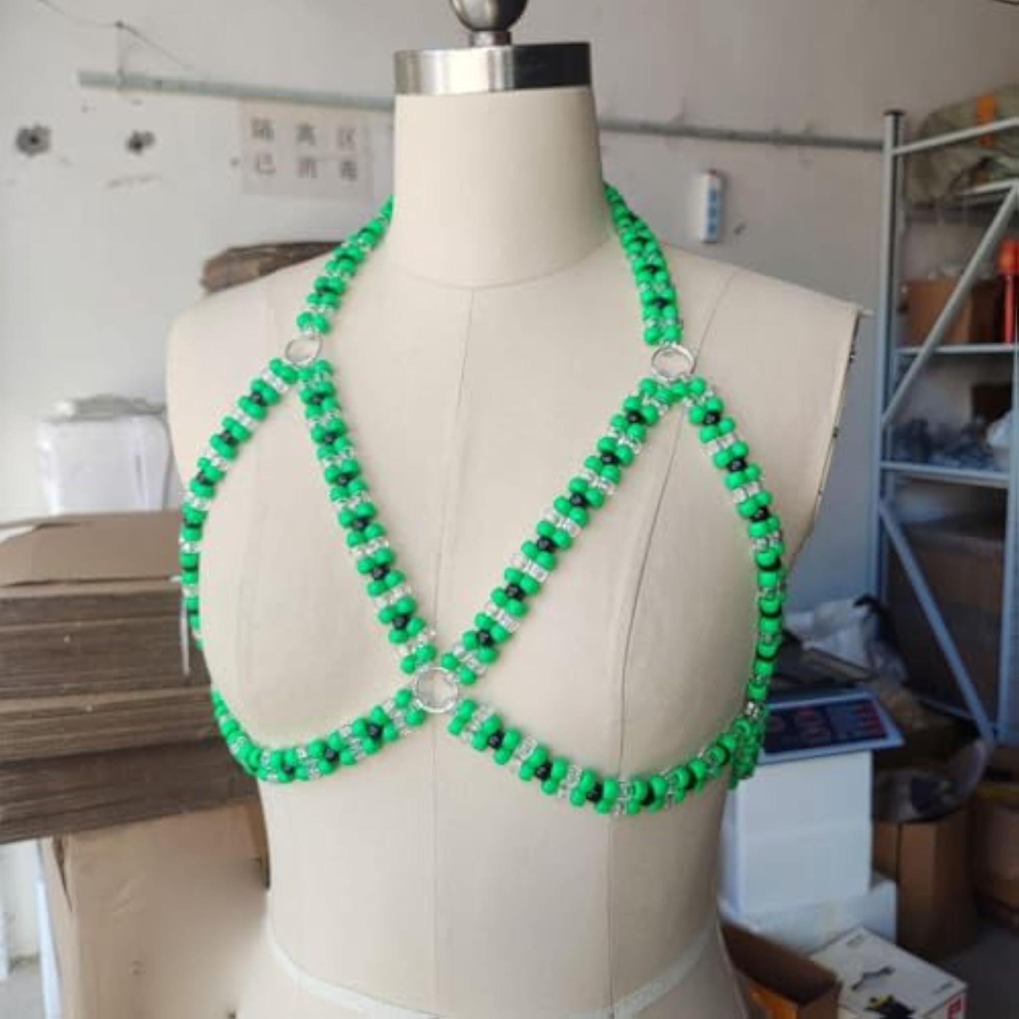 Body Chain Bra Chain for Carnivals and Concerts