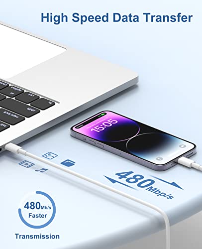 Usbc To Lightning Cable For Apple Iphone 3Ft, Apple Usb C To Lightning Fast Charger Cable, 2 Pack Usb C To Lightning Iphone Charger Cord, Apple Phone Charging Cable Wire For Iphone 14 13 12 Pro Max #TOP6