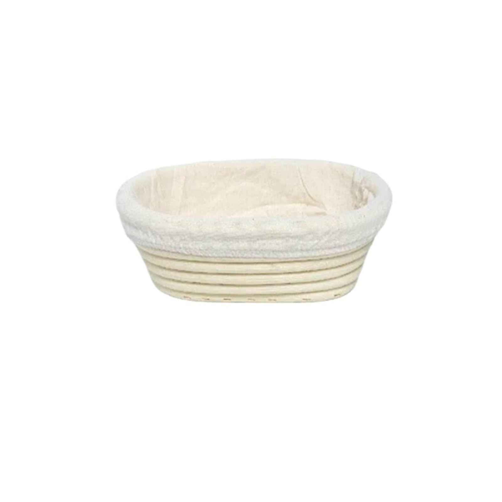 Cestino Per La Lievitazione Del Pane Cestino for la lievitazione del pane in rattan ovale/rotondo Cestino for la fermentazione della pasta in rattan naturale fatto a mano Cestino for la cottura del pa
