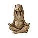 Produktbild Meditierende Hunde-Statue,Katze Garten Deko Buddha Zen Yoga Figur für drinnen, draußen, Hof und Zen Garten zur Dekoration, Schreibtischregalanzeige deko Wohnzimmer (C)