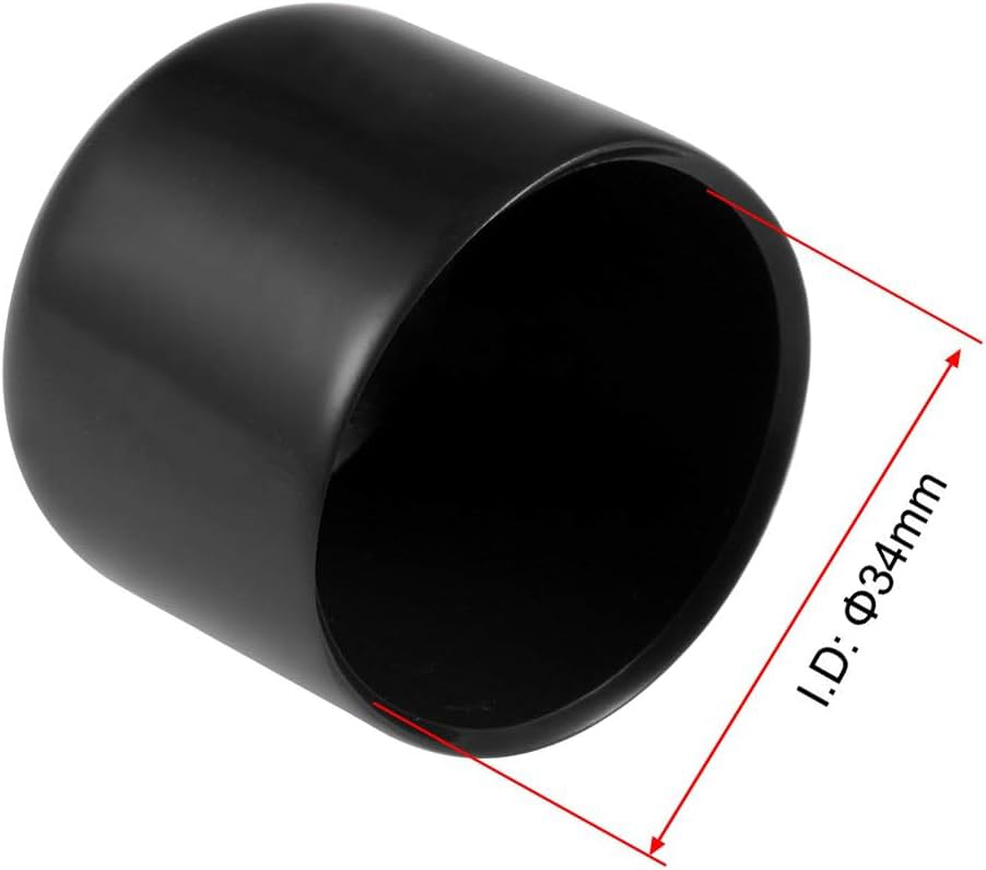 MACHSWON 10pcs Rubber End Caps 34mm ID - Image 2
