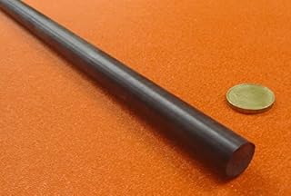 Black Acetal POM Round Rod Acetron .500