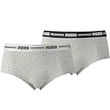 PUMA Damen 573014001 Junge Kurze Höschen, Grey, L