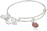 Alex and Ani Women's Charity By Design Lady Bug Bracelet Rafaelian Silver One Size
