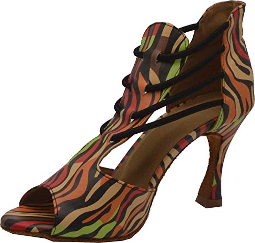 Chaussures de danse latine haut de gamme sur mesure Salsa Tango avec talon personnalisable HEE