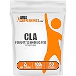 BulkSupplements.com Conjugated Linoleic Acid Powder - CLA Supplement, Nutritional Supplement - Gluten Free, 2g Per Serving, 100g (3.5 oz) (Pack of 1)