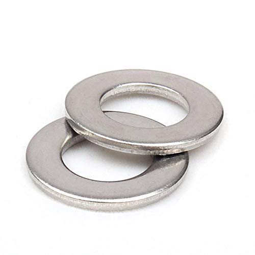 Flache Unterlegscheiben Aus Seewasserbeständigem Edelsta316, Dicke 0,5–3,0 Mm, Für Metrische Schrauben Und Muttern M2, M2,5, M3/M4, M5, M6, M8, M10, M12, 10/30 Stück/30Pcs/M10 (M10*30*2.5)