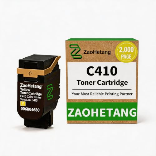 Toner jaune Xerox C410 C415 haute précision 2 000 pages 006R04680