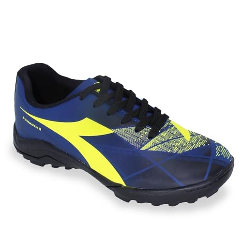 Chuteira Diadora Society Squadra Ii Masculino Branco e Azul Original (Marinho e Preto, BR, Adulto, N