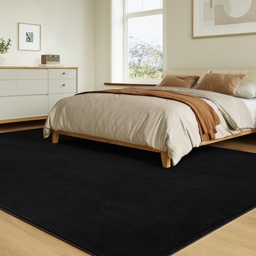Tapete Lavable 3x5 Pies Negro miniatura 3