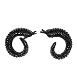 Beaupretty Pair of Artificial Sheep Horn Hairpins Lightweight Horns Hair Clips for Halloween Cosplay Costume Party Accessories for Women and Men