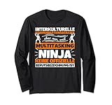 Interkulturelle Kommunikationsberater lustiger Spruch Ninja Langarmshirt