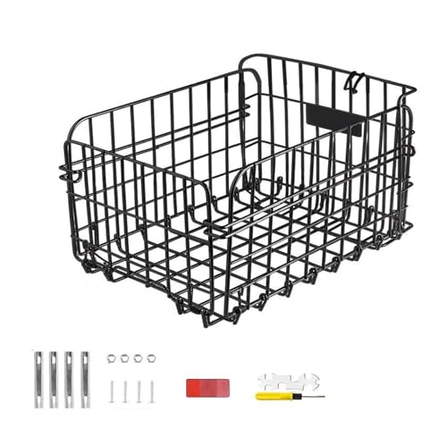 Panier arrière de vélo pliable universel et réfléchissant pour VTT