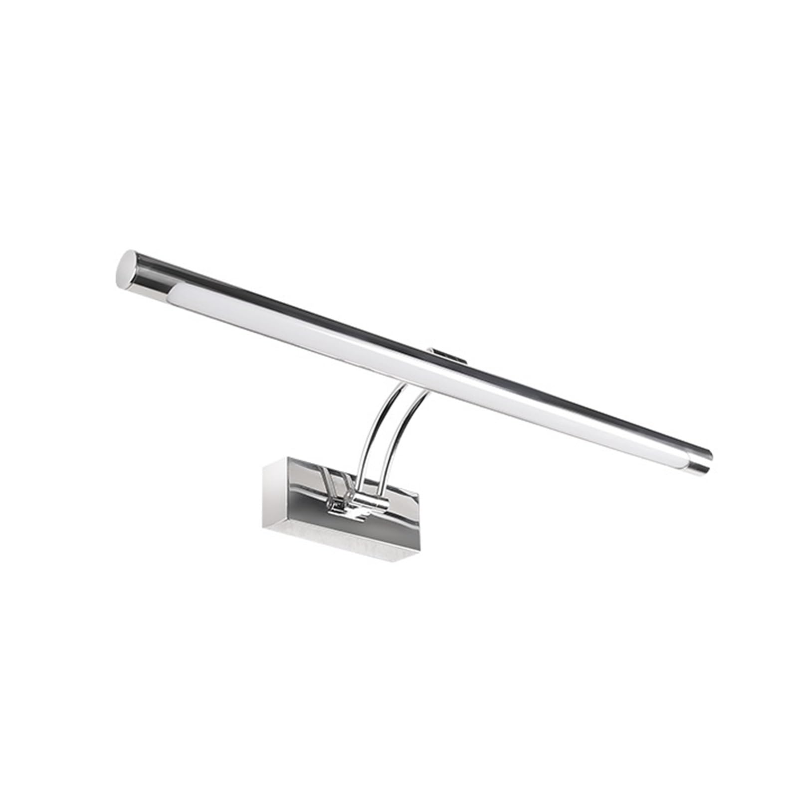 Luz de imagen larga LED con acabado plata de diseño moderno para interior 7