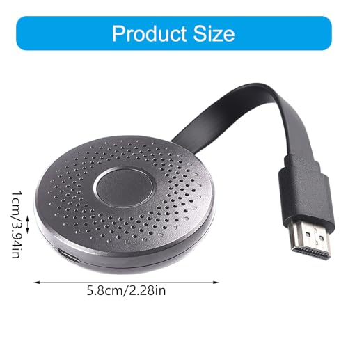 Gissroys A30 1080p - Dispositivo de duplicación de pantalla para entretenimiento en casa y uso en la oficina - imagen 5