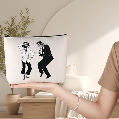 G2TUP Frankenstein & Bride Bolsa de maquiagem Frankenstein & Bride Gifts Fiction Twist Dance Gifts T