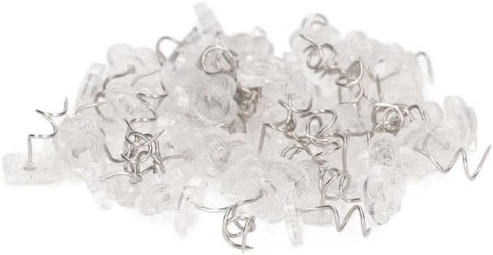 Clear Heads Tacks Rustproof Durable Headliner Pins for Bed