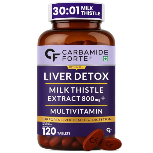 Carbamide Forte Liver Detox Supplement with Milk Thistle | 800mg ...