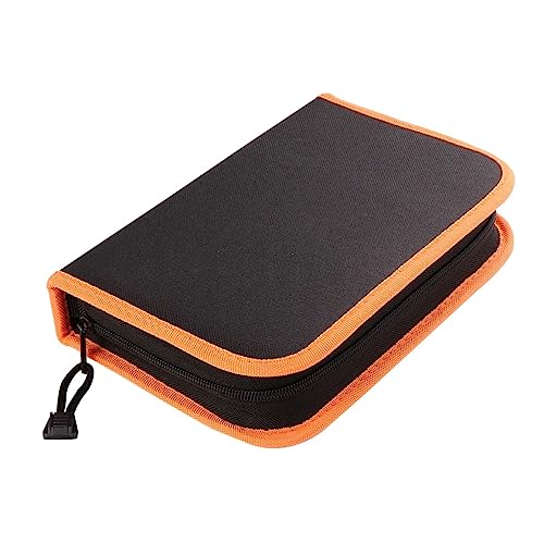 KONTONTY Halloween Carving Tool Bag Multi-function Tool Storage Pouch for Professional Pumpkin Carving