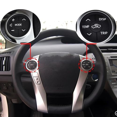 Botón del panel de control para Toyota Prius Plus 2012 repuesto interior 2X 4