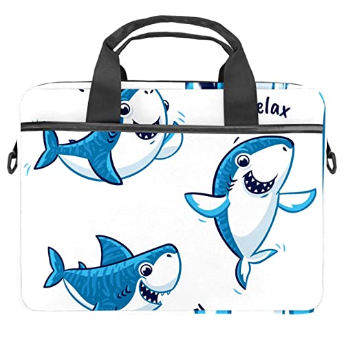 Sacoche ordinateur portable 13 14.5 Three Shark fine anti-choc compacte