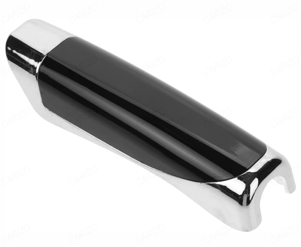 CARIZO ABS Electroplated Black Car Handbrake Grip with Compact & Anti-Slip Design Compatible with Maruti Suzuki Fronx (2023)-image-27