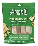 Amazon Brand, Aplenty Habanero Jack Cheese Snack Sticks, 9 Oz