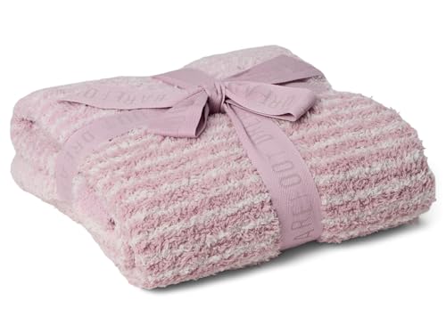Image of Barefoot Dreams Kids CozyChic Gradient Stripe Stroller Blanket - Soft Blankets - Polyester Fabric Petal Multi One Size One Size