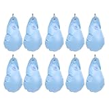 Ejoyous Poolabdeckungsgewichte, PVC-Wasserbeutel für den Wintergebrauch, Sichere und Auslaufsichere Planengewichte, 10er-Pack 34 X 23 cm für Winterpools (Himmelblau)