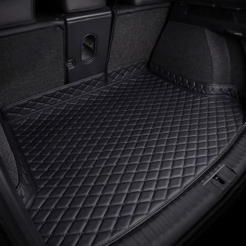 ZDDYUU Car Trunk Mat for Nissan X-Trail e-Power 5 Seats 2023, Car Boot Protector Mat Boot Cover Mats Waterproof Rear Trunk Protector Mat Scratch Proof Carpets,A/Black