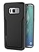 Galaxy S8+ Grip Case - Base Grip for Samsung Galaxy S8 Plus [Slim Fit Lightweight Protective No-Slip Cover] - Black Onyx