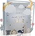 Lebenskompass Babyalbum Mein erstes Jahr "Air" mit über 75 Stickern & Spruchkarte EXTRA - Ein Baby Buch zum Eintragen - Das Babytagebuch & Erinnerungsbuch für Mädchen & Jungen