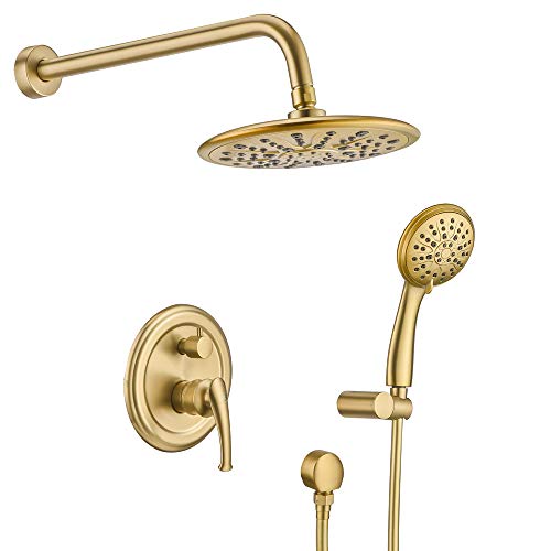Reviews for HIMK Shower System, Wall Mounted Shower Faucet Set for
