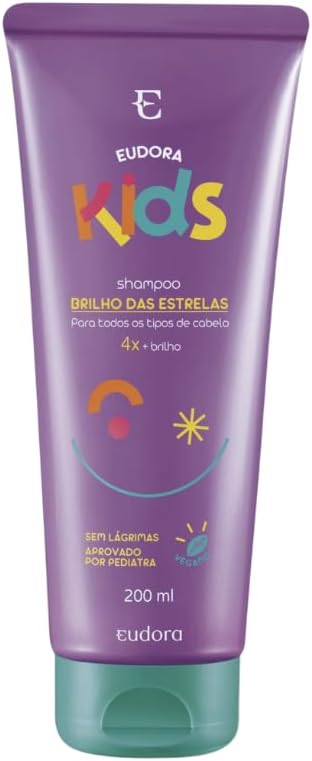 Shampoo Eudora Kids Brilho das Estrelas 200ml