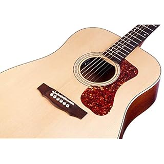 Guild D-240LE gauchère – guitare électro-acoustique - Les Beatles, Paul McCartney, John Lennon, RIngo Starr, George Harrison Guild D-240LE gauchère - guitare électro-acoustique – Image 4