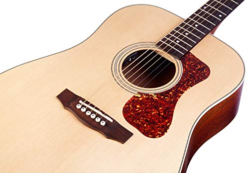 Guild D-240LE gauchère – guitare électro-acoustique - Les Beatles, Paul McCartney, John Lennon, RIngo Starr, George Harrison Guild D-240LE gauchère - guitare électro-acoustique – Image 5