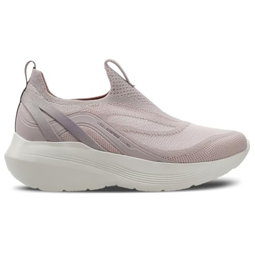 Tênis Olympikus Clima Feminino Original, Solado Eleva +, Cabedal Leve e Respirável, Detalhe Traseiro com Elástico Degradê (Mist/Rosa, BR, Adulto, Numérico, 37)