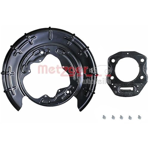 Tôle de frein et plaque d'injection Metzger 6115122 flasque de roue