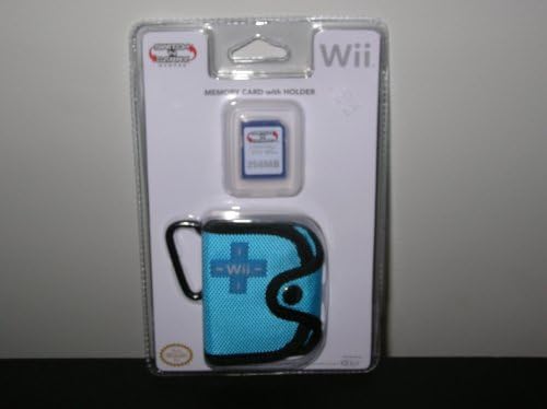 NINTENDO WII MEMORY CARD WITH HOLDER