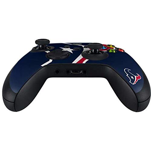 Skinit Decal Gaming Skin Compatible with Xbox Series X Controller - Officially Licensed NFL Houston Texans Large Logo Design