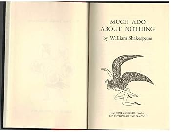 Hardcover Much Ado About Nothing. New Temple Shakespeare Series Book