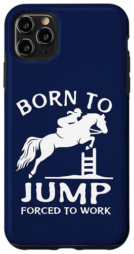 Born To Jump Forced To Work ��������V���[ �W�����v �X�}�z�P�[�X iPhone 11 Pro Max �p