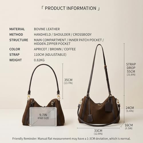 Sac à main de grande capacité en cuir pour ne plus manquer d'espace - 4