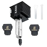 Tête d'impression A1 Hot end buse en acier trempé haute température Hot end avec2 douilles en silicone F avec les accessoires de remplacement bambulab A1,A1 Mini extrudeuse d'imprimante3D (0,4mm)