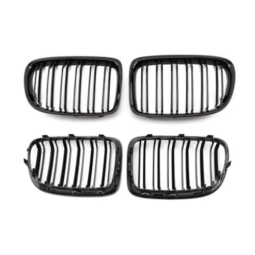 Rejilla de radiador para X1 E84 2010-2015 con doble línea de estilo deportivo 2