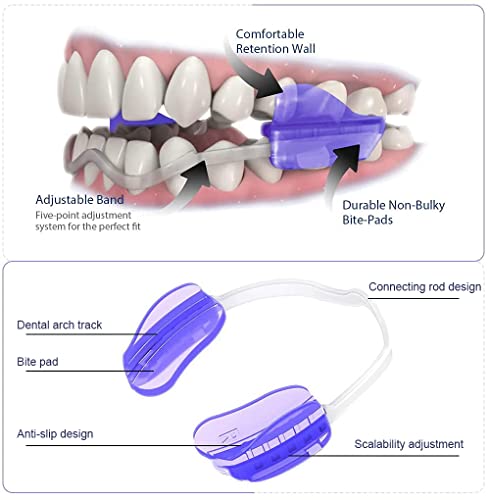 KOHEEL Night Guard Adjustable, Dental Guard Stops Bruxism, 2 Count (1 Pack) - Image 4