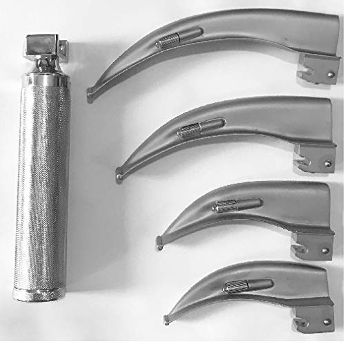 See full amazon price history chart for Meditech Laryngoscope Set (4 Machintosh LED Blades matte finish + 1 Standard Handle) Meditech Laryngoscope Set (4 Machintosh LED Blades matte finish + 1 Standard Handle) (B00MWZXFEY) Amazon Price History, Amazon Price Tracker