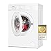 Produktbild Exquisit Waschmaschine WA6010-060D weiss | Waschmaschine 6 kg | 1000 U/Min | Startzeitverzögerung | 15 Waschprogramme | Kindersicherung | Washing machine